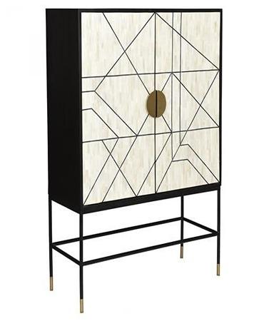 Midnight Mingle Bar Cabinet