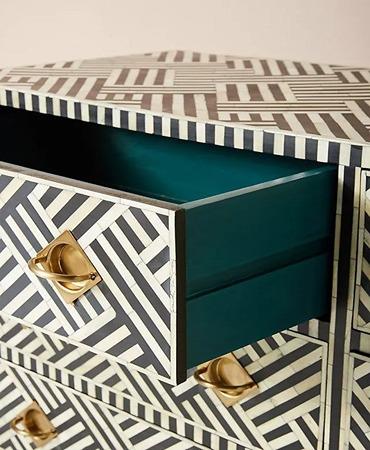 Safari Stripes Chest of Drawers