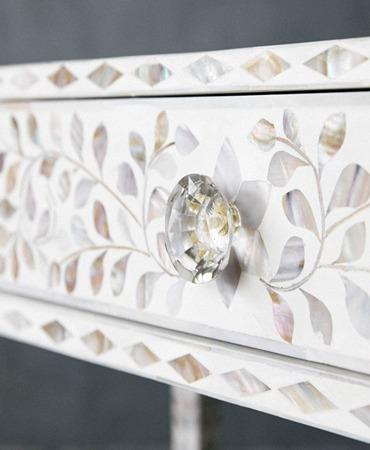 Champagne Mirage Console Table