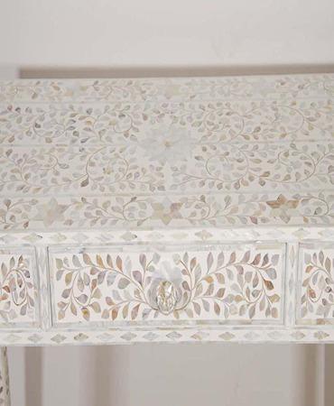 Champagne Mirage Console Table