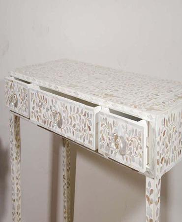 Champagne Mirage Console Table