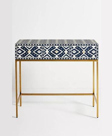 Monochrome Console Table