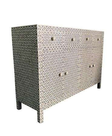 Golden Lattice Sideboard